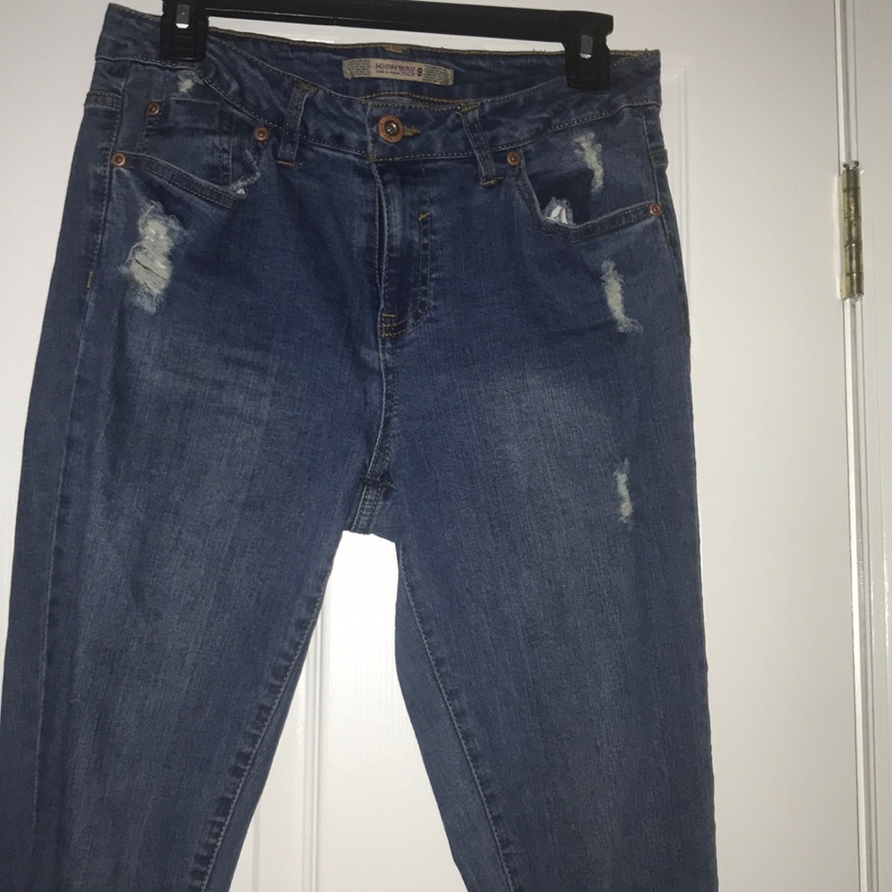 Distressed Jeans